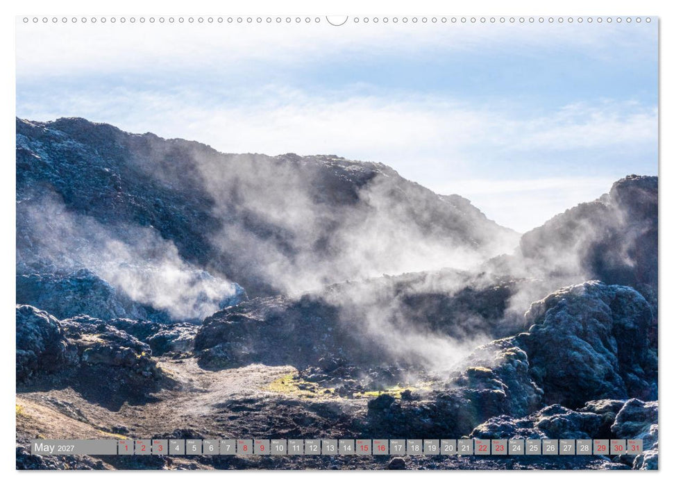 ICELAND pristine landscapes (CALVENDO Monthly Calendar 2027)