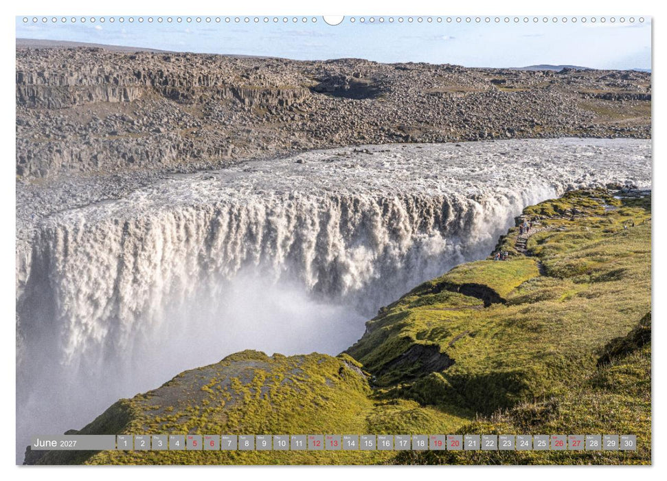 ICELAND pristine landscapes (CALVENDO Monthly Calendar 2027)
