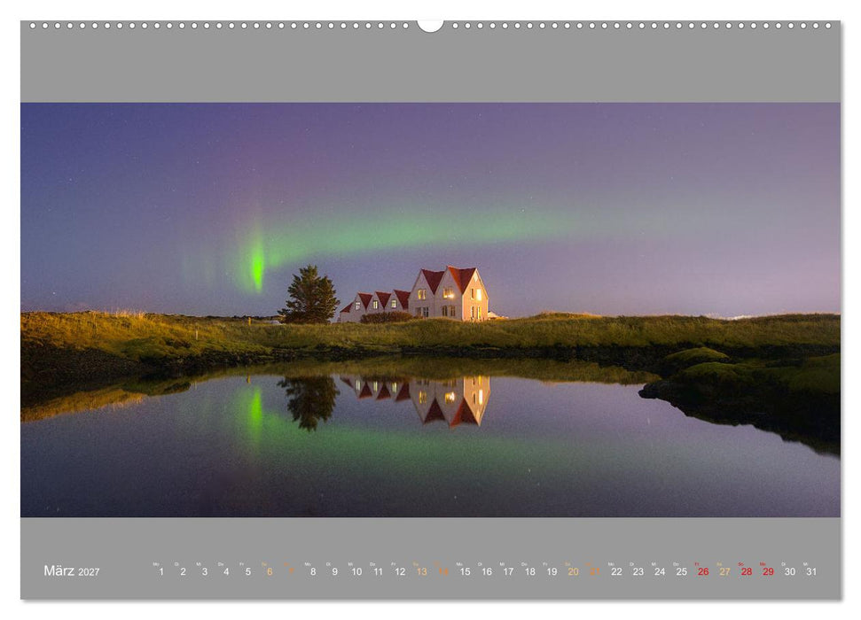 Island - Traumland am Rande der Arktis (CALVENDO Premium Wandkalender 2027)