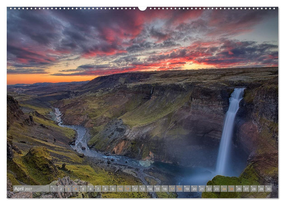 Island - Traumland am Rande der Arktis (CALVENDO Premium Wandkalender 2027)