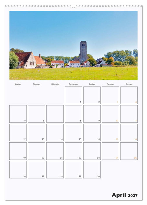Flandern - Grafschaft in Belgien (CALVENDO Wandkalender 2027)