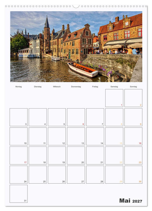 Flandern - Grafschaft in Belgien (CALVENDO Wandkalender 2027)