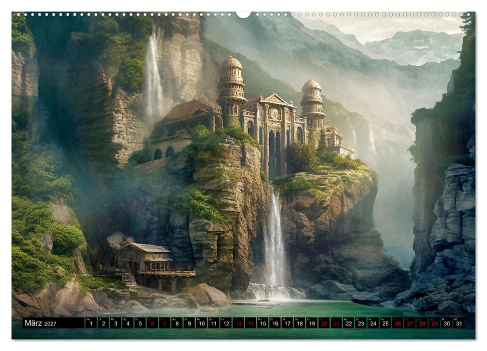 Im Reich der Elben (CALVENDO Premium Wandkalender 2027)