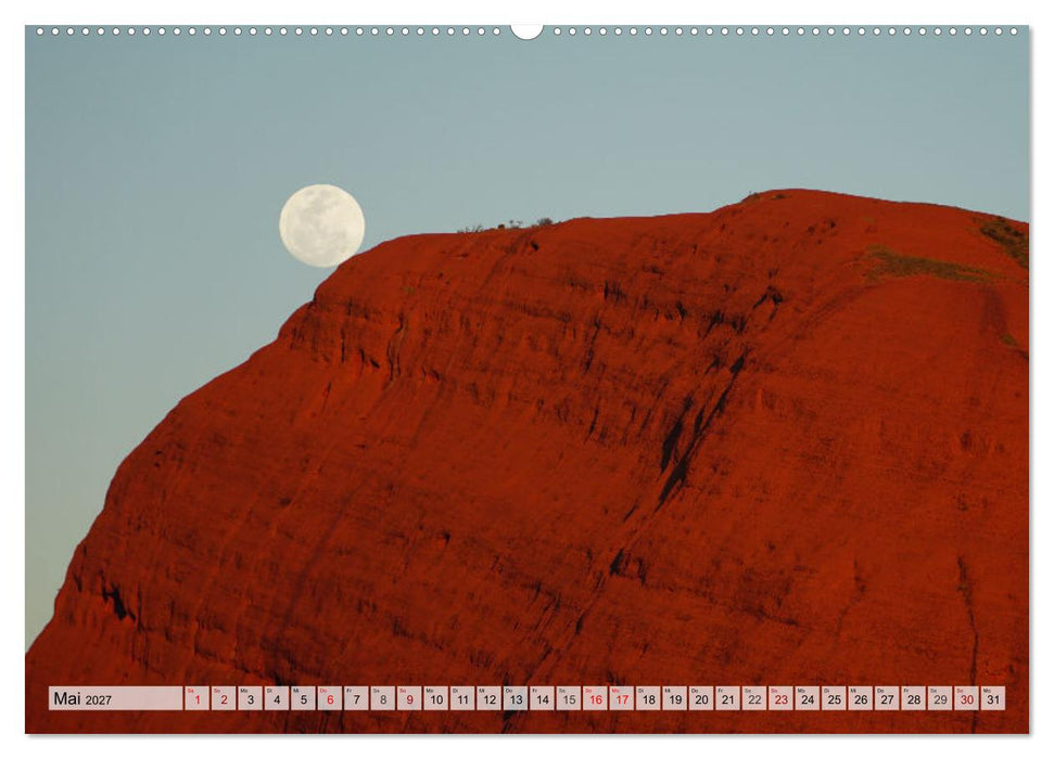 Australien - "Nur wo Du zu Fuß warst, bist Du wirklich gewesen" (CALVENDO Wandkalender 2027)