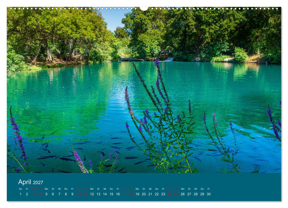 Nationalpark Krka - Wasser-Wunderwelt in Dalmatien (CALVENDO Wandkalender 2027)