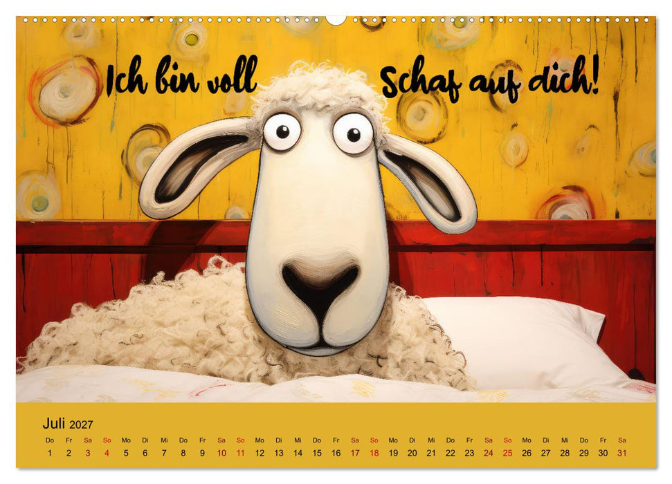 Schafsprüche (CALVENDO Premium Wandkalender 2027)