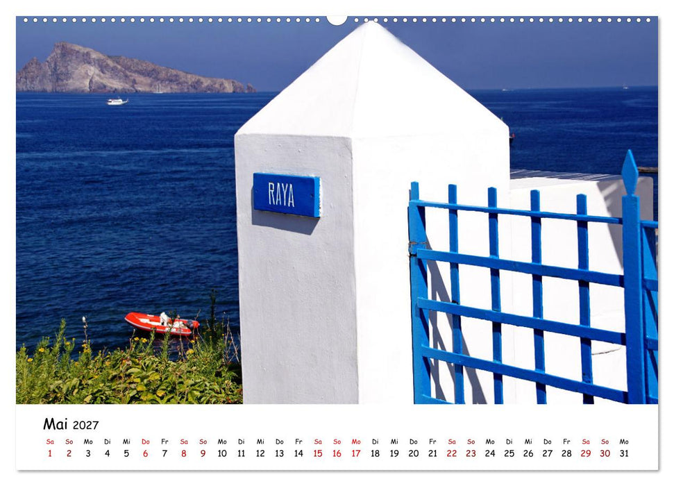 Sizilien - der Osten und die Liparischen Inseln (CALVENDO Premium Wandkalender 2027)