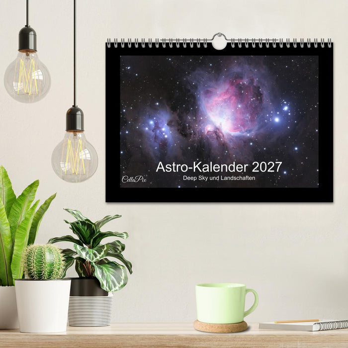 Astro-Kalender - Deep Sky und Landschaften (CALVENDO Wandkalender 2027)