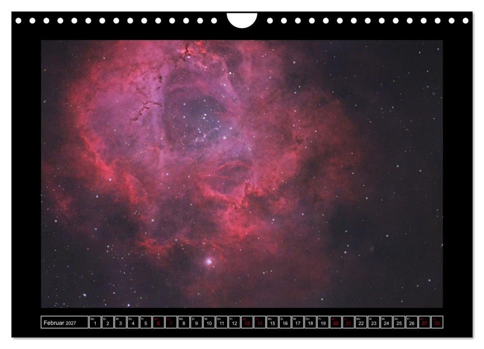 Astro-Kalender - Deep Sky und Landschaften (CALVENDO Wandkalender 2027)