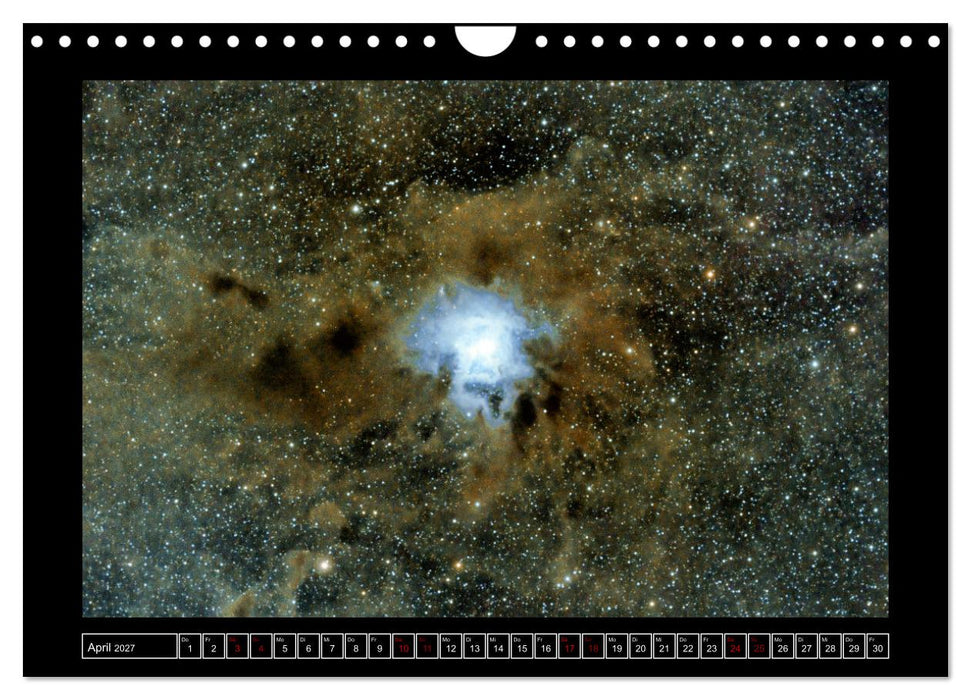 Astro-Kalender - Deep Sky und Landschaften (CALVENDO Wandkalender 2027)