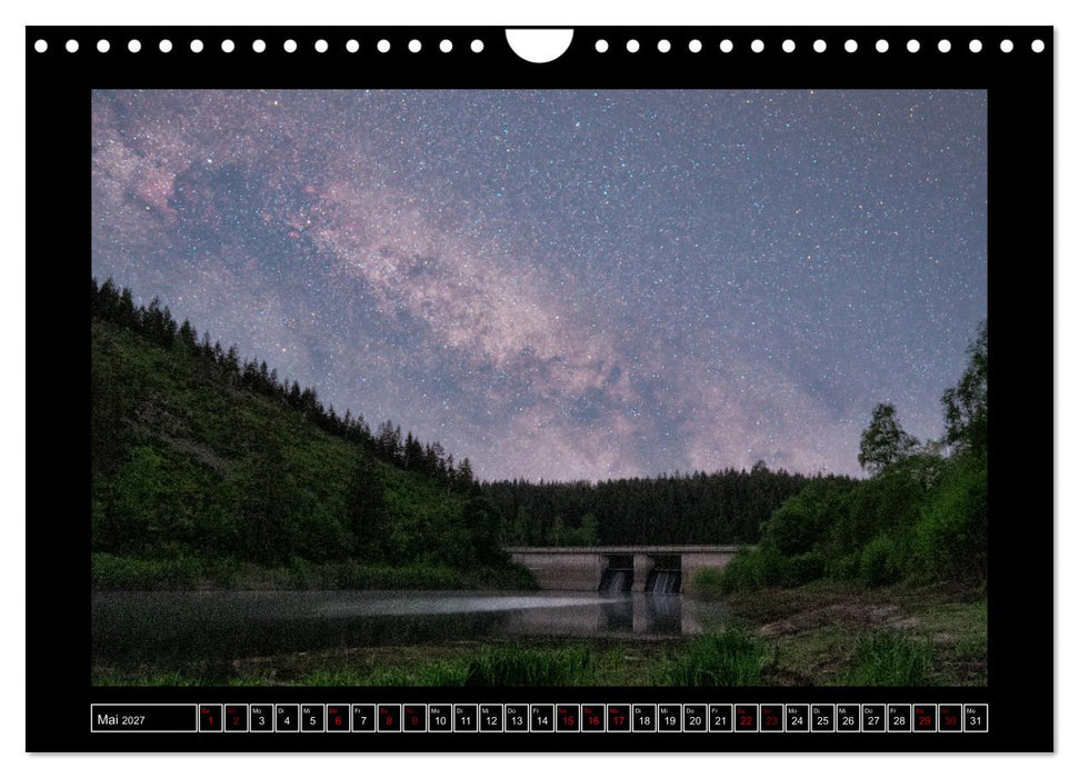 Astro-Kalender - Deep Sky und Landschaften (CALVENDO Wandkalender 2027)