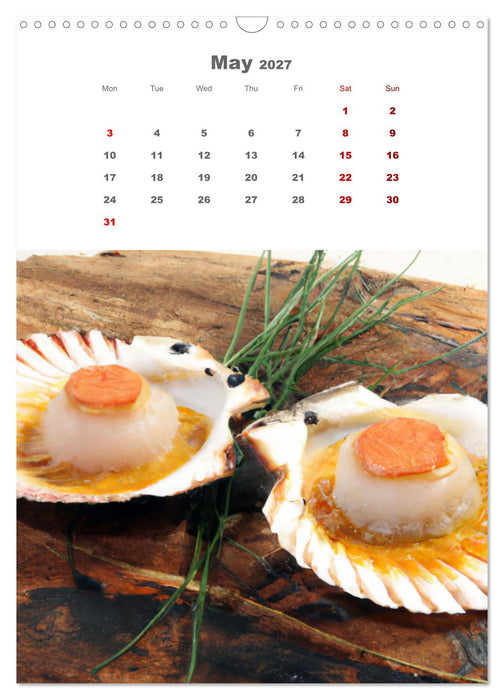 Culinary Creations (CALVENDO Monthly Calendar 2027)