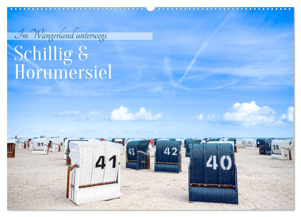Schillig und Horumersiel - Im Wangerland unterwegs (CALVENDO Wandkalender 2027)