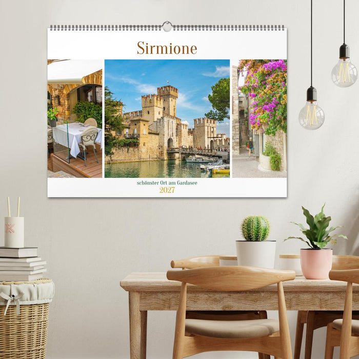 Sirmione - schönster Ort am Gardasee (CALVENDO Wandkalender 2027)