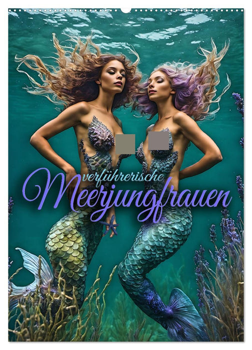 Verführerische Meerjungfrauen (CALVENDO Wandkalender 2027)