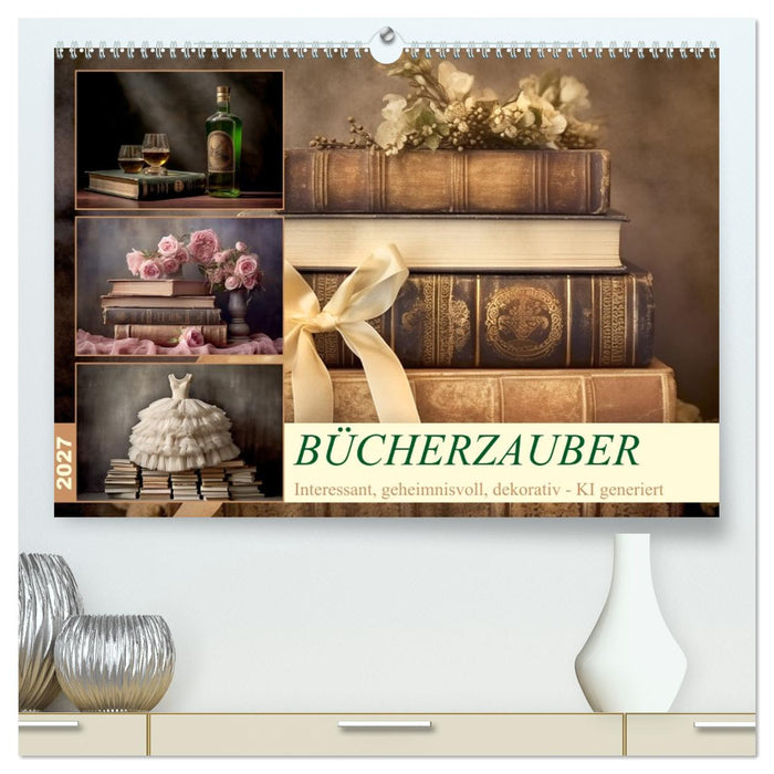 Bücherzauber (CALVENDO Premium Wandkalender 2027)
