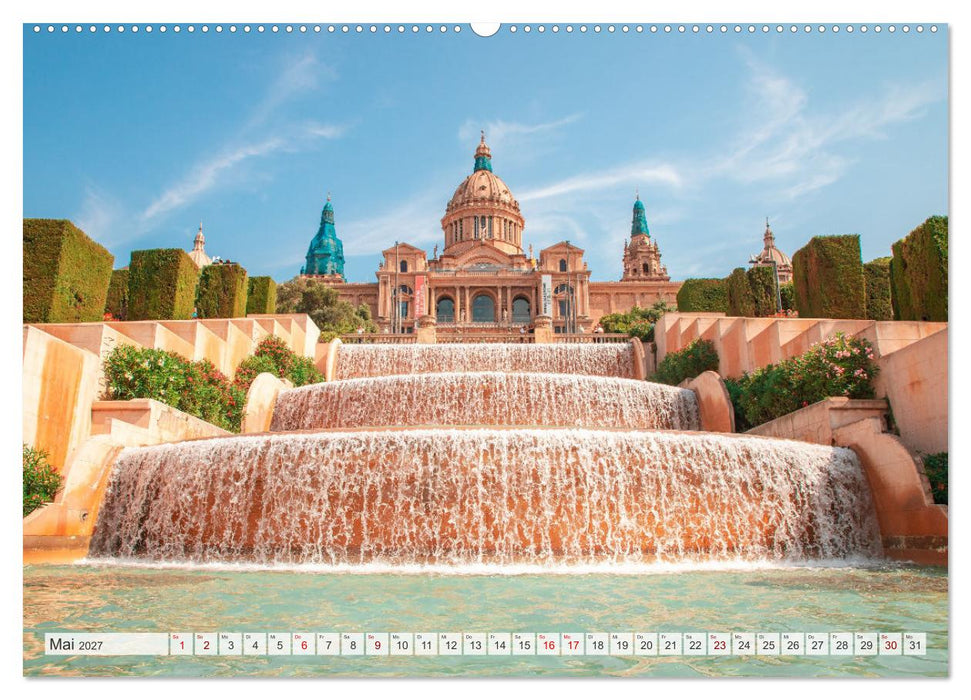 BARCELONA - Metropole am Mittelmeer (CALVENDO Wandkalender 2027)