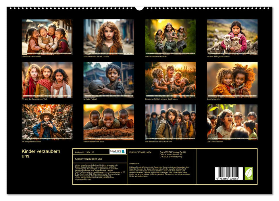 Kinder verzaubern uns (CALVENDO Premium Wandkalender 2027)