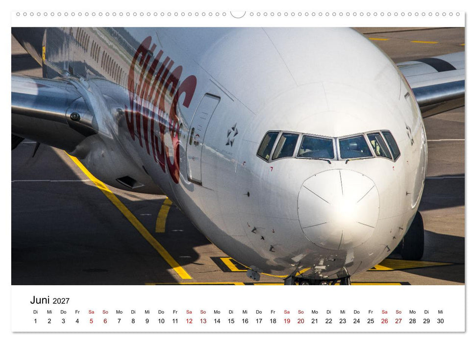 Fliegerträume: 12 Monate, 12 Flugzeuge (CALVENDO Wandkalender 2027)
