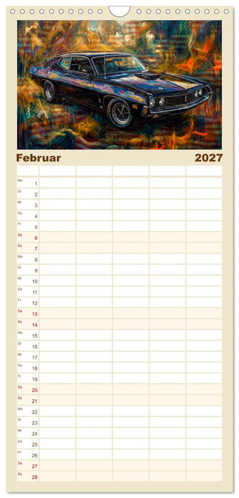 Steroide auf vier Rädern (CALVENDO Familienplaner 2027)