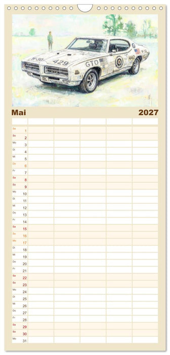 Steroide auf vier Rädern (CALVENDO Familienplaner 2027)