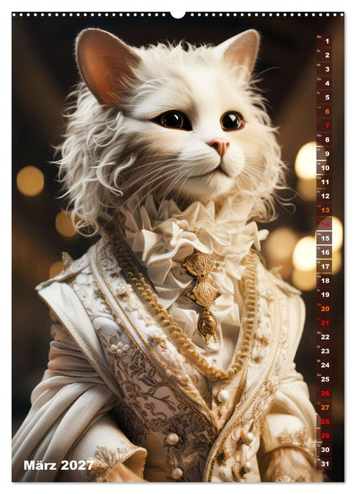 Stylische Katzen (CALVENDO Wandkalender 2027)