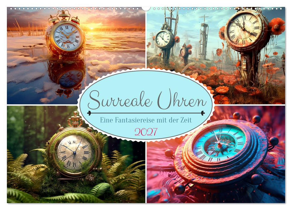 Surreale Uhren (CALVENDO Wandkalender 2027)