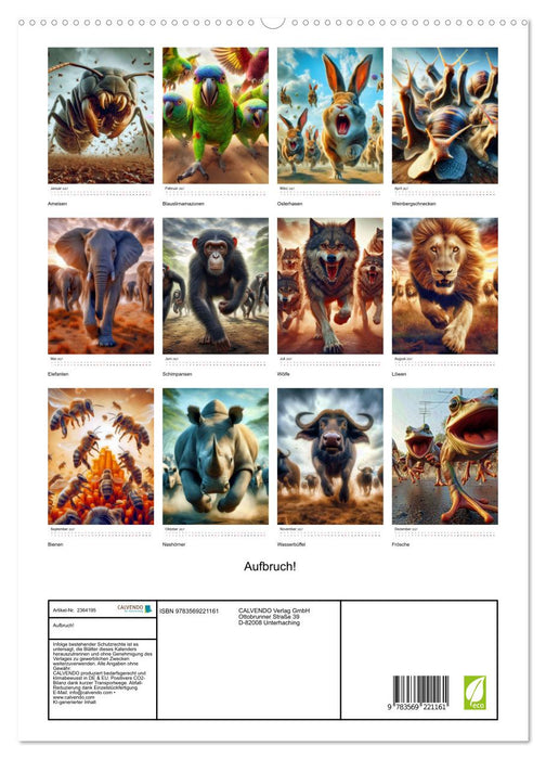 Aufbruch! (CALVENDO Premium Wandkalender 2027)
