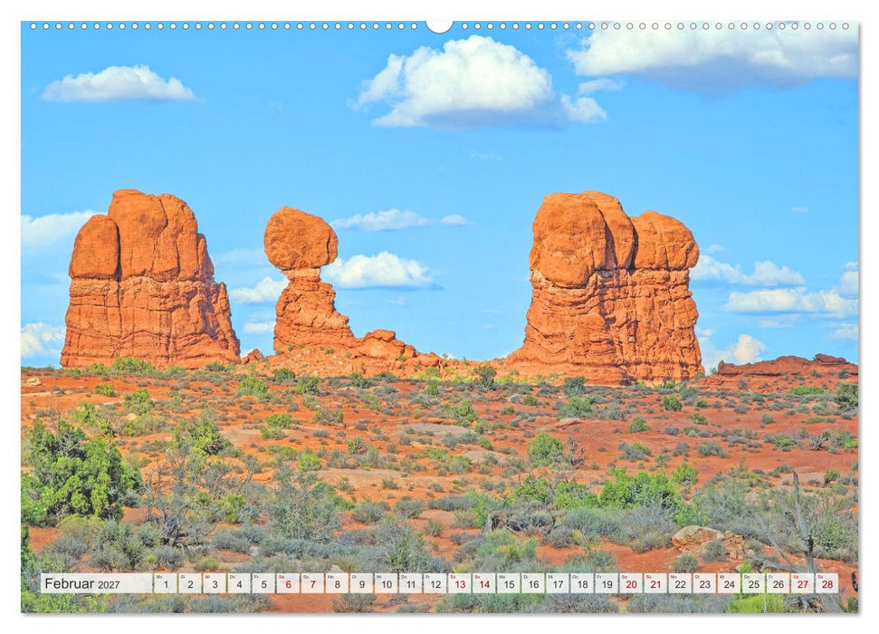 USA - National und State Parks im Nordwesten (CALVENDO Premium Wandkalender 2027)