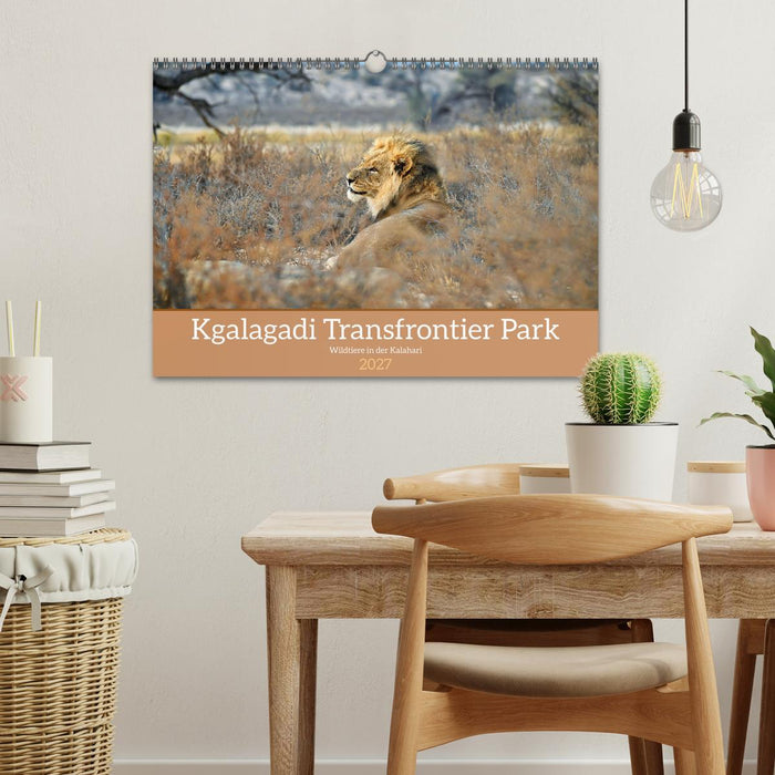 Kgalagadi - Fauna und Wildtiere in der Kalahari (CALVENDO Wandkalender 2027)