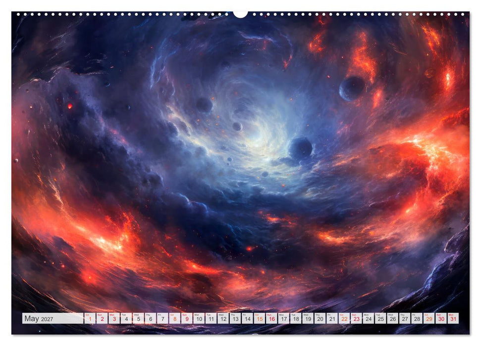 SCIENCE FICTION Life on distant planets (CALVENDO Monthly Calendar 2027)