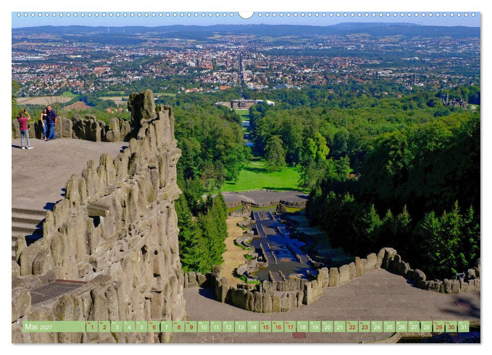 Bad Wilhelmshöhe Bergpark und Wasserspiele (CALVENDO Premium Wandkalender 2027)