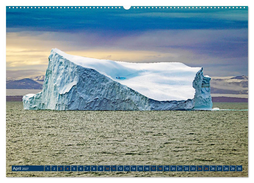 Berge aus Eis (CALVENDO Wandkalender 2027)