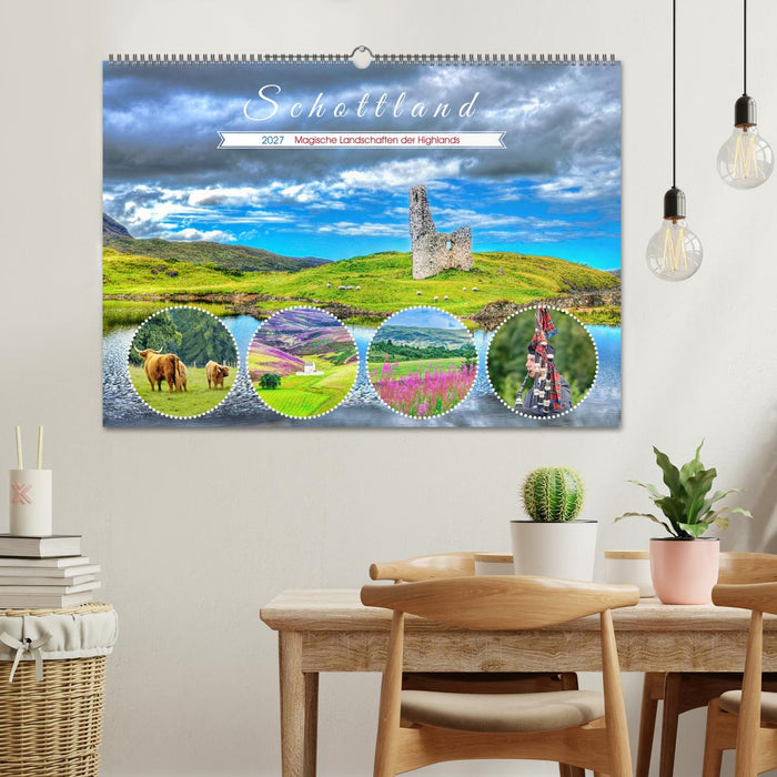 Schottland - Magische Landschaften der Highlands (CALVENDO Wandkalender 2027)