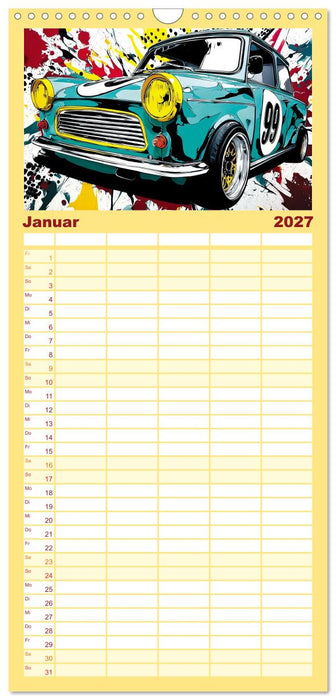 Popart Visionen (CALVENDO Familienplaner 2027)