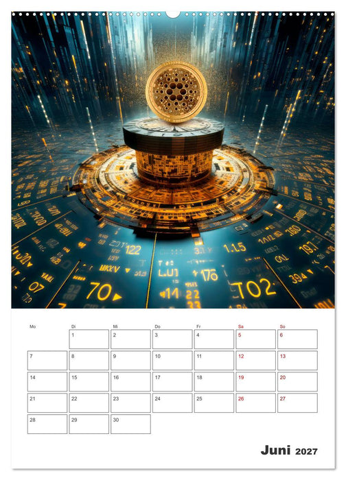 KRYPTO Cooler Terminplaner (CALVENDO Wandkalender 2027)