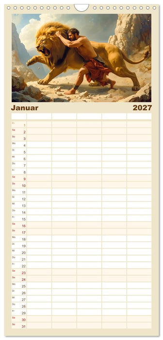 Der Weg des Herakles (CALVENDO Familienplaner 2027)