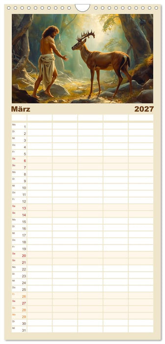 Der Weg des Herakles (CALVENDO Familienplaner 2027)