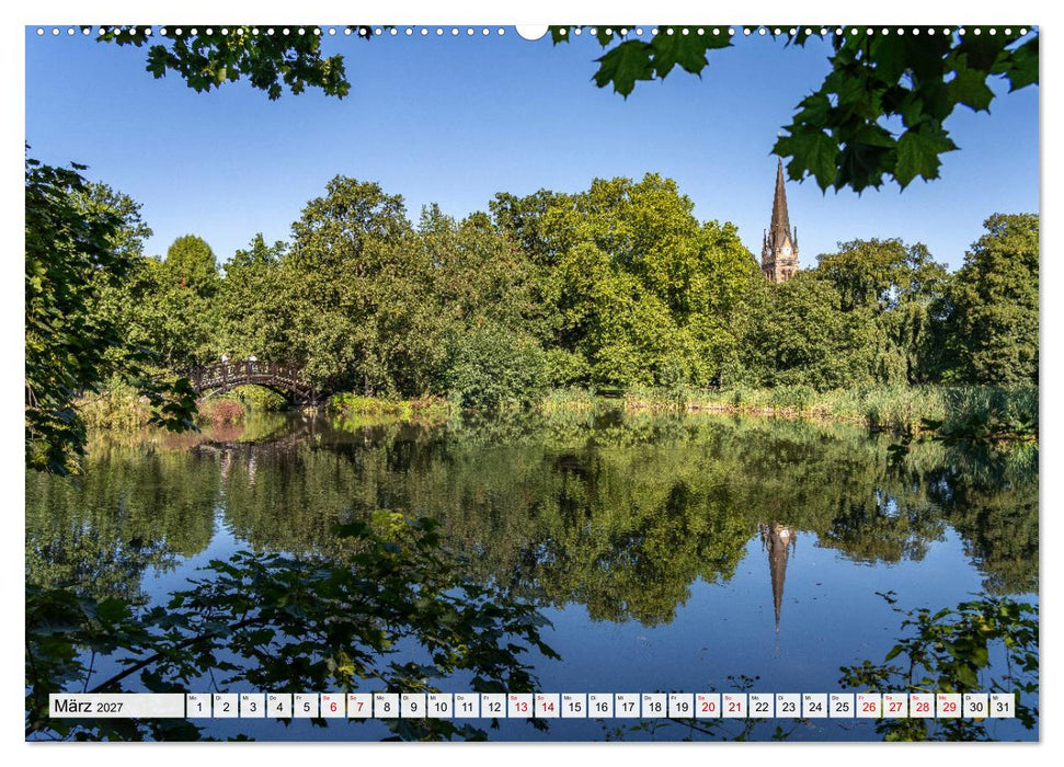 Sachsen - Leipzig (CALVENDO Premium Wandkalender 2027)