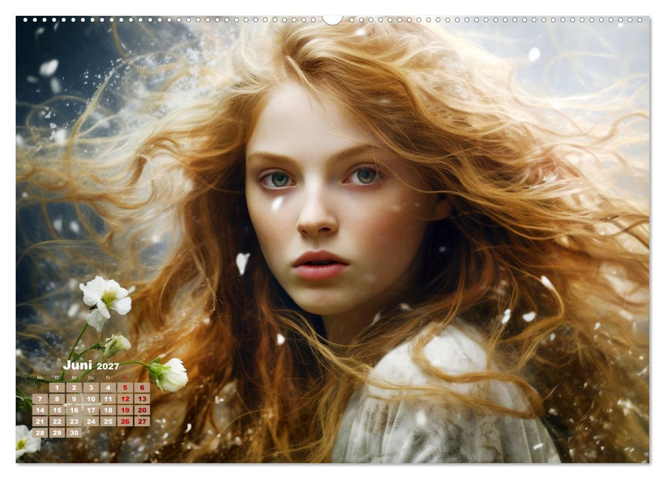 Märchenhafte Fabelfrauen (CALVENDO Wandkalender 2027)