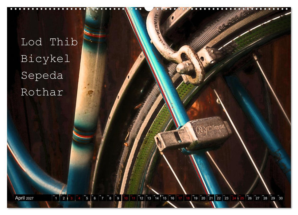 Weltfahrrad (CALVENDO Premium Wandkalender 2027)