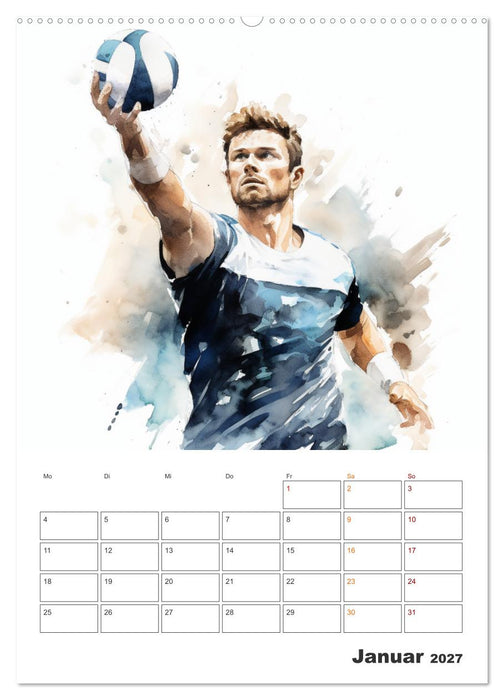 Aktivitäten im Sport (CALVENDO Wandkalender 2027)