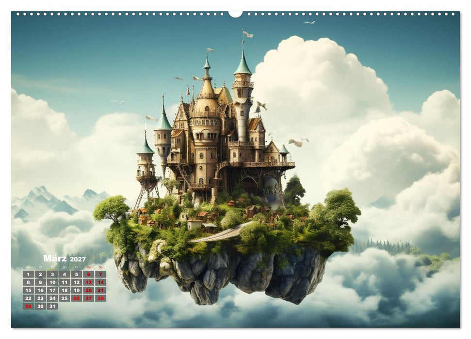 Fantastische Inselwelten (CALVENDO Wandkalender 2027)