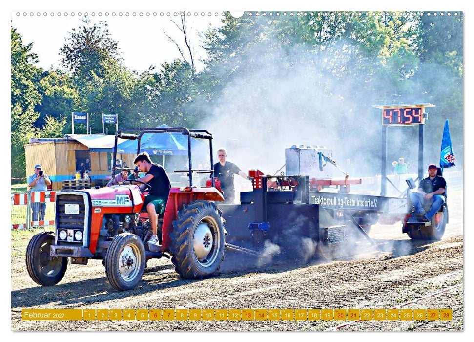 Traktorpulling Irndorf (CALVENDO Premium Wandkalender 2027)