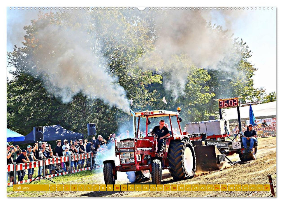 Traktorpulling Irndorf (CALVENDO Premium Wandkalender 2027)