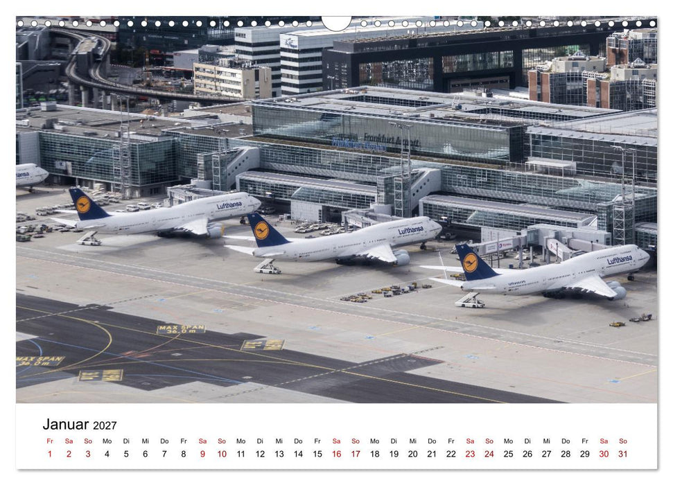 Boeing 747 Kalender (CALVENDO Wandkalender 2027)