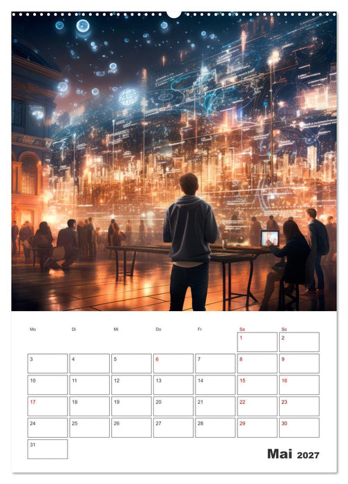 METAVERSE Cooler Terminplaner (CALVENDO Wandkalender 2027)