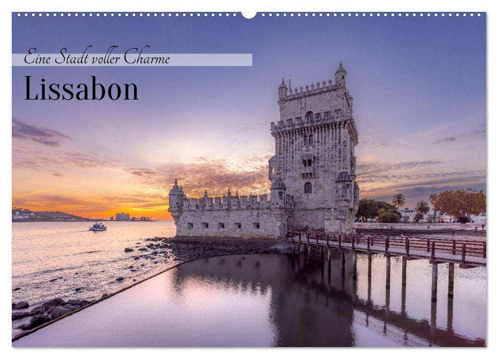Eine Stadt voller Charme - Lissabon (CALVENDO Wandkalender 2027)