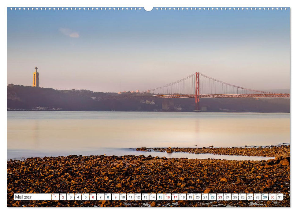 Eine Stadt voller Charme - Lissabon (CALVENDO Wandkalender 2027)