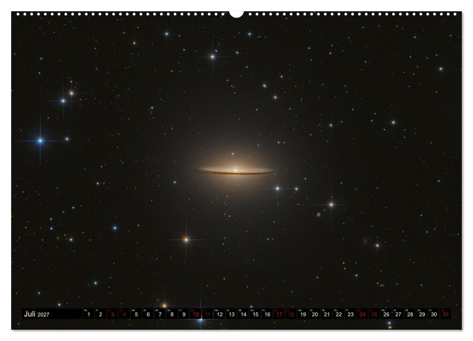 Galaxien im Universum (CALVENDO Premium Wandkalender 2027)